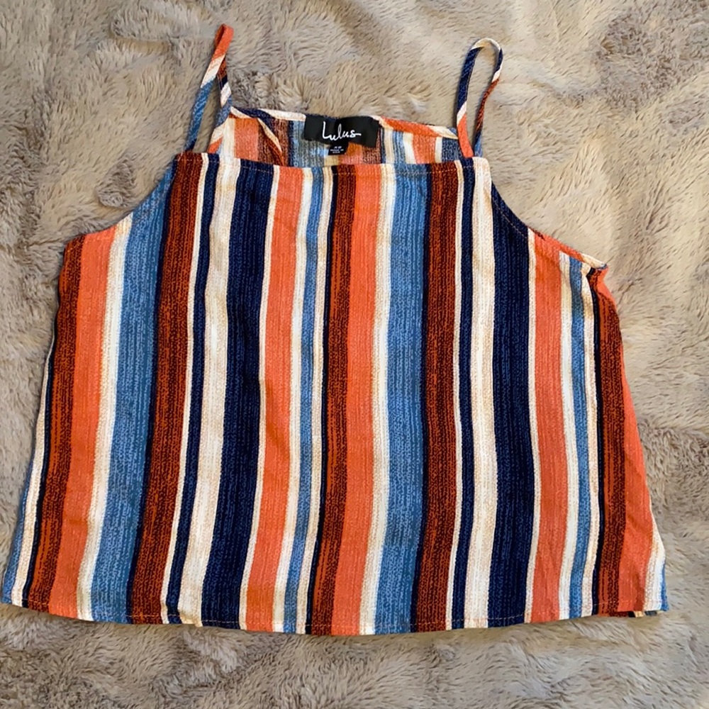 Lulus Open Back Crop Top